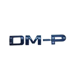 Емблема напис DM-P для BYD чорний глянець пластик (на скотчі)