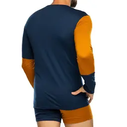 Термофутболка Ortovox 185 Rock'n'Wool Long Sleeve Mns - мініатюра 3