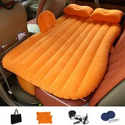 Надувний автомобільний матрац на заднє сидіння з подушками Car mattress - мініатюра 2
