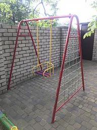 Дитячі гойдалки з гладіаторською сіткою - мініатюра 4
