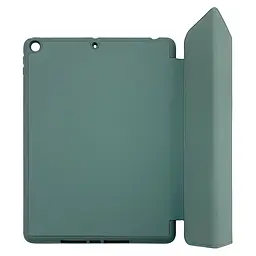 Чохол-книжка CDK для Apple iPad 10.2" 8gen 2020 екокожа/силікон Smart Case cлот стилус (011189) green - мініатюра 3
