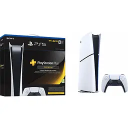 Ігрова консоль Sony PlayStation 5 Slim Digital Edition 825GB + PS Plus Premium 24 Month [159460]