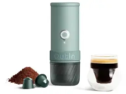 Портативна кавоварка Outin Mino Green (OTEM-MO-01-AA-CG) - мініатюра 2