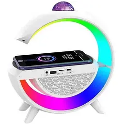 Музичний нічник RGB G2388A настільна акумуляторна лампа з колонкою Bluetooth 15 Вт