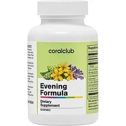 Івнінг Формула Корал Клаб, 60 капсул | Evening Formula Coral Club