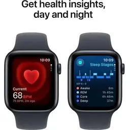 Смарт-годинник Apple Watch SE 2 GPS 40mm Midnight Alu. Case w. Midnight Sport Band - S/M (MXE73) - мініатюра 5