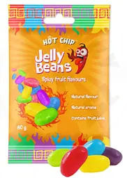 Драже HOT CHIP Jelly Beans Spicy Fruit 60г - мініатюра 3