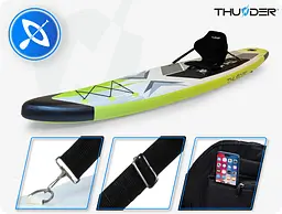 Надувна дошка SUP THUNDER VELA 320 см з веслом - мініатюра 14