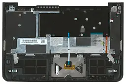 Клавіатура для ноутбука Samsung (NP900X1B) Чорна, (Чорний TopCase)