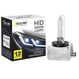 Ксенонова лампа Solar D3S 6000K, 42V, 35W PK32d-3, 2 шт (8316)