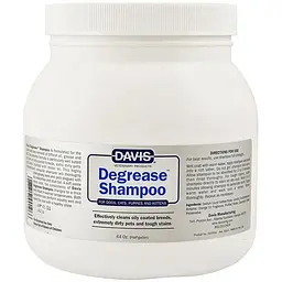 Знежирювальний шампунь Davis Degrease Shampoo Девіс Дегріс для собак і котів 1.89 л (DGRS64)