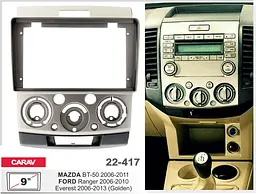Перехідна рамка Ford Ranger, Everest, Mazda BT-50 Carav 22-417 - мініатюра 5