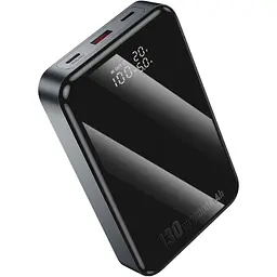 Портативна батарея Powerbank Hoco Q30A Fast charge 130W 20000mAh Grey - мініатюра 2