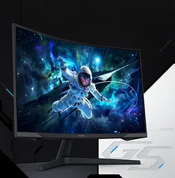 Монітор Samsung 31.5" Odyssey G55C 2xHDMI DP VA 2560x1440 165Hz 1ms CURVED teh0014201 - мініатюра 3