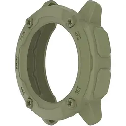 Чохол-бампер DK для Garmin Instinct 2X Силікон Outlines (green) - мініатюра 3