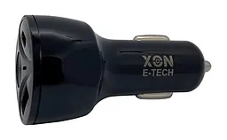 Автомобільний зарядний пристрій XON UniLink Type-C 20W (PD20) + QC3.0 + 5V/3.1A Black (CU2A1C20WB 3449) - мініатюра 3