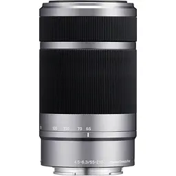 Об'єктив Sony E 55-210mm f/4.5-6.3 OSS Silver [SEL55210S] [117532] - мініатюра 2