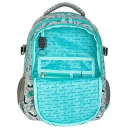 Рюкзак шкільний ортопедичний Head 3 HD-239 38х28х17 см сірий з бірюзовим (502019024) - мініатюра 4