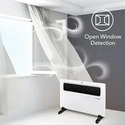 Конвектор Trotec TCH 1510 E підлоговий / настінний 1500 Вт, площа обігріву 20 кв.м., білий (1410000529) - мініатюра 5