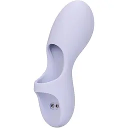 Вібратор на палець Loveline Silicone Finger 10.7см бузковий