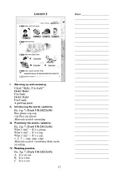 Англійська мова. Teacher's Book. 2 клас - мініатюра 6