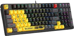 Клавіатура A4Tech S98 Bloody Sports RGB Lime Black - мініатюра 2