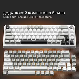 Клавіатура GamePro Genesis Silverlight MK116 Grey [140409] - мініатюра 8