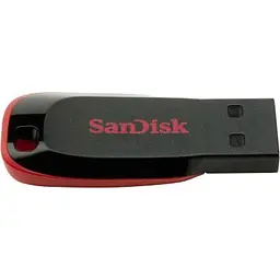 USB флеш накопичувач SanDisk 128GB Cruzer Blade USB 2.0 (SDCZ50-128G-B35) - мініатюра 2