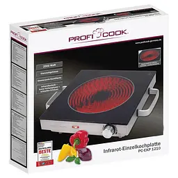 Плита електрична Profi Cook PC-EKP 1210 - мініатюра 5