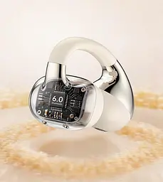 Кісткові навушники-кліпси з спрямованим звуком Langsdom TS-32 Pro з Bluetooth 6.0 Бежевий - мініатюра 10