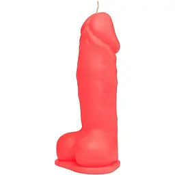 Свічка Love Flame - Dildo L Red Fluor, CPS01-Red