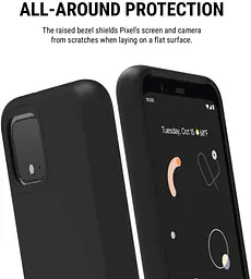 Протиударний двошаровий чохол Incipio DualPro для Google Pixel 4 (5.7") Black - мініатюра 4