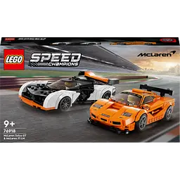 Конструктор LEGO Speed Champions McLaren Solus GT і McLaren F1 LM, 581 деталь (76918)