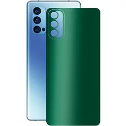 Захисна плівка StatusSKIN для Oppo Reno 4 5G Корпус Вініл Зелена