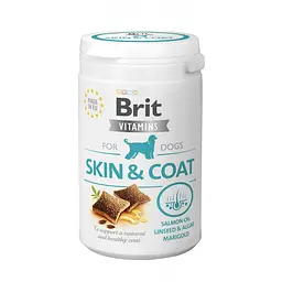 Вітаміни для собак Brit Vitamins Skin and Coat для шкіри та шерсті, 150 г - мініатюра 4