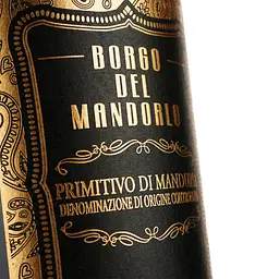 Вино Borgo del Mandorlo Primitivo di Manduria, 14,5%, 0,75 л - мініатюра 3