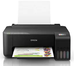 Принтер струменевий кольоровий A4 Epson EcoTank L1250, Black, WiFi, 5760х1440 dpi, до 33/15 стор/хв, USB, вбудоване СБПЧ, чорнило Epson 103 (C11CJ71404) - мініатюра 2