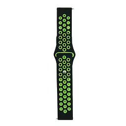 Ремінець Nike Sport 20 mm Watch Active / Galaxy S4 42 mm / Gear S2 / Xiaomi Amazfit Black / Volt