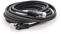 Патч-корд 15м, UTP, Cat.6, RJ45, CU, black Ritar (PCR-CU6/15BK)