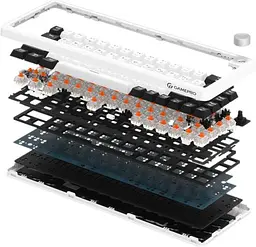 Клавіатура GamePro Asgard Valhalla MK210W Pro White - мініатюра 8