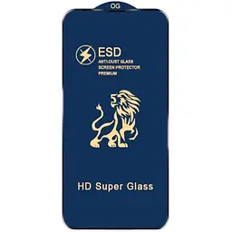 Захисне скло DK Full Glue ESD Anti-Dust для Apple iPhone 14 Plus 013635 black