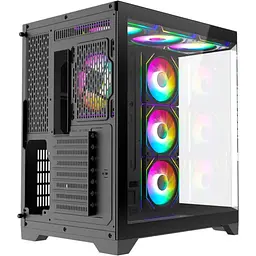 Корпус GameMax HYPE-A Tempered Glass Black (HYPE-A Black) Без БП - мініатюра 10