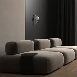 Настінне бра Babich Studio Lunar W Black (RAL 9005) - мініатюра 6