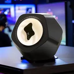 Феррофлюїдна музична лампа Pentagram Magnetic Fluid Audio Lamp Black - мініатюра 2