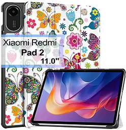 Чохол до планшета BeCover Smart Xiaomi Redmi Pad 2 11.0" Butterfly (713646)