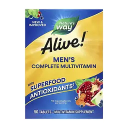 Мультивітаміни для чоловіків, Men's Complete Multivitamin - 50 tabs
