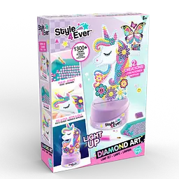 Набір для творчості Style 4 Ever "Diamond Art - Деко з підсвіткою" CanalToys Art.OFG299