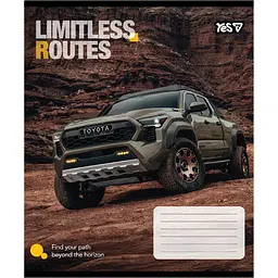 Зошит шкільний Yes Limitless routes А5 24 аркушів лінія 20 шт. (769037) - мініатюра 6