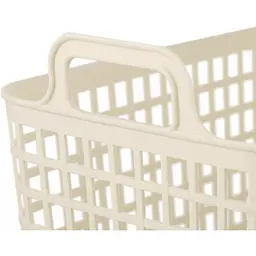 Кошик для зберігання Ardesto пластик PP 33x22.5x25.2 см 12.5 л бежевий (ARHC2512BG) - мініатюра 5