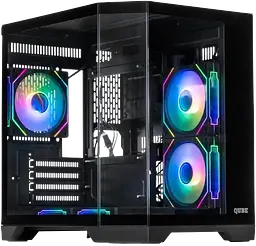 Корпус QUBE CRYSTAL ARGB Black (CRYSTAL_GBNU3)